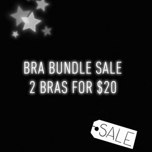 BRA BUNDLE SALE 2 FOR 20
